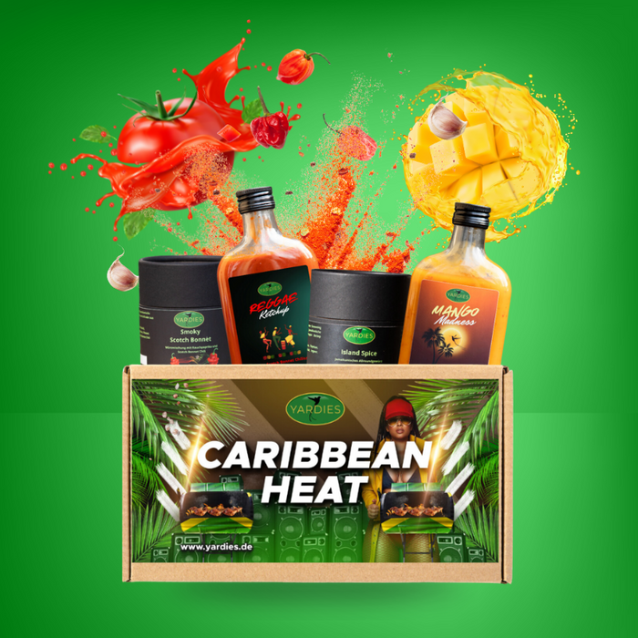 Caribbean Heat - Scharfe Saucen und Gewürze jamaikanischer Art