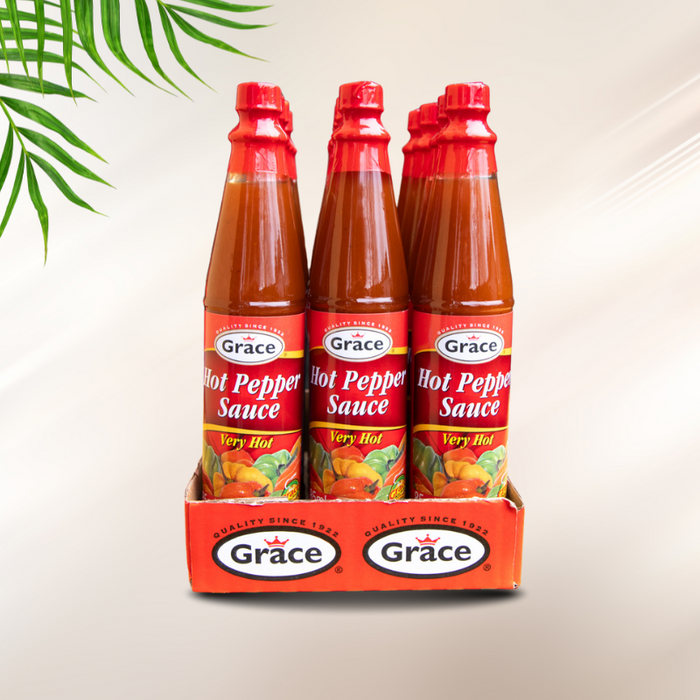 Grace Hot Pepper Sauce 12er Bundle